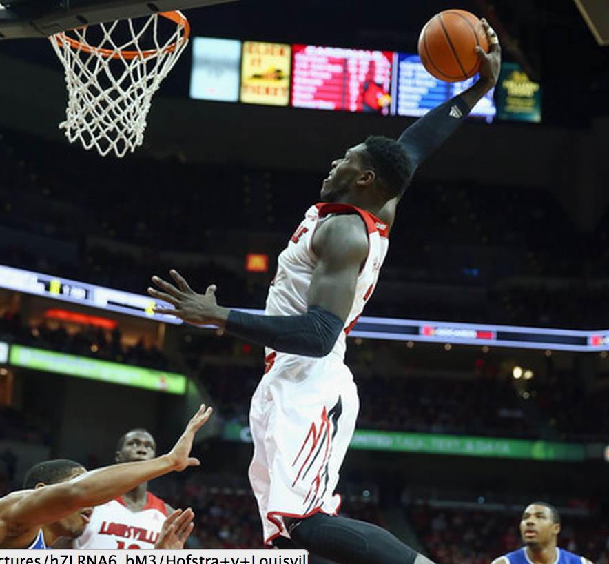 Montrezl Harrell dunking all over them fools.